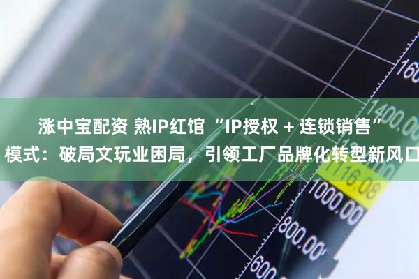 涨中宝配资 熟IP红馆 “IP授权 + 连锁销售” 模式：破局文玩业困局，引领工厂品牌化转型新风口